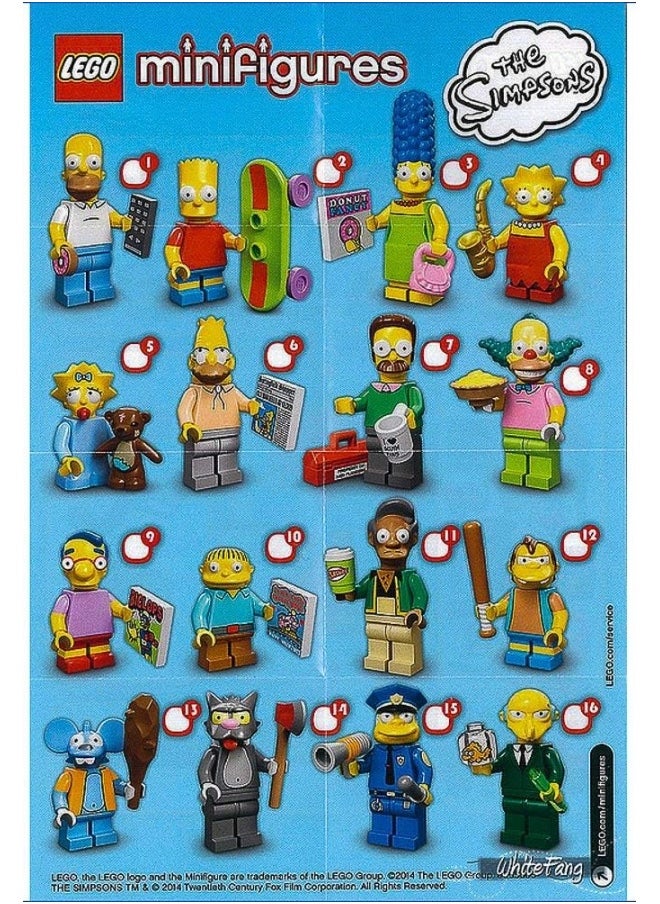 LEGO - LEGO 71005 The Simpson Series Krusty The Clown Simpson Character Minifigures - Image 1