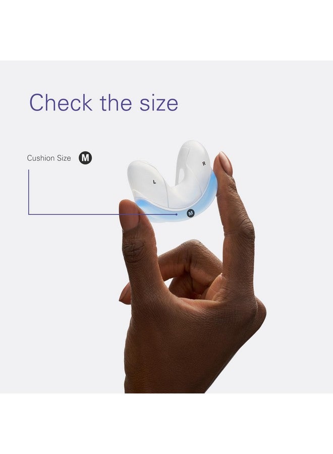 ريسمد وسادة ResMed AirFit N30 - وسادة بديلة لقناع CPAP الأنفي - سيليكون ناعم - مستلزمات وملحقات CPAP الطبية - متوسطة - Image 2