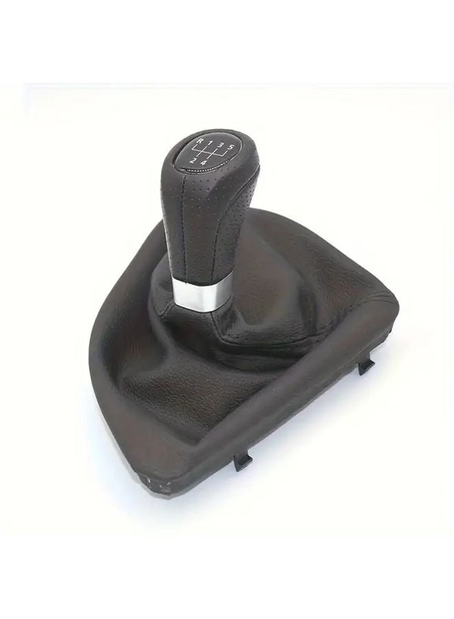 BMW 1 Series E81 E82 E87 E88 2003 2013 6 Speed Leather Gear Shift Knob with Boot - Image 3