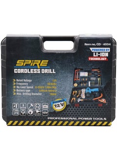 Spire Tool Set 100 Piece With Drill Battery 12 Volt  - Image 2