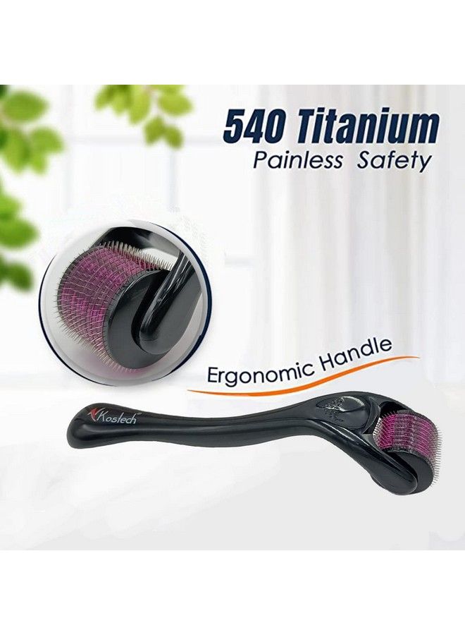 Kostech Derma Roller (Kdr) With 540 Titanium Alloy Needles (1.5 Mm) Pack Of 2 - Image 3