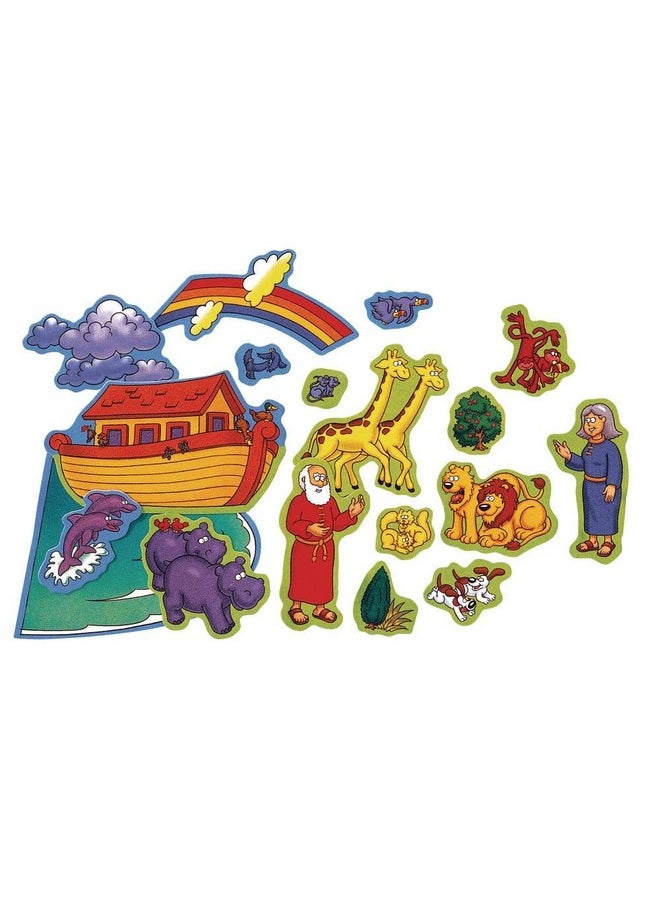 Little Folk Visuals Beginners Bible: Noah'S Ark Precut Flannel/Felt Board Figures, 20 Pieces Set  - Image 1
