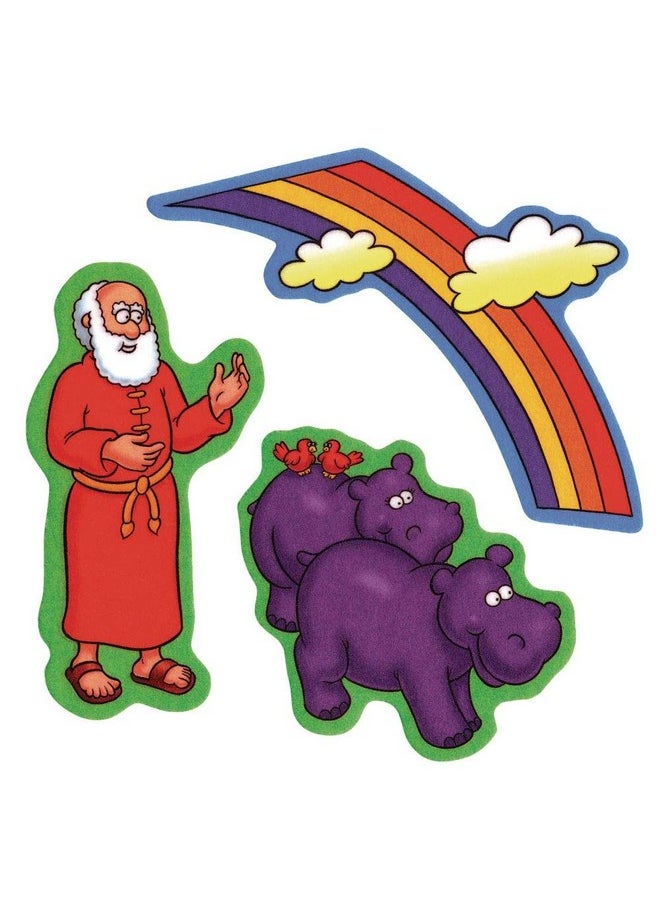 Little Folk Visuals Beginners Bible: Noah'S Ark Precut Flannel/Felt Board Figures, 20 Pieces Set  - Image 2