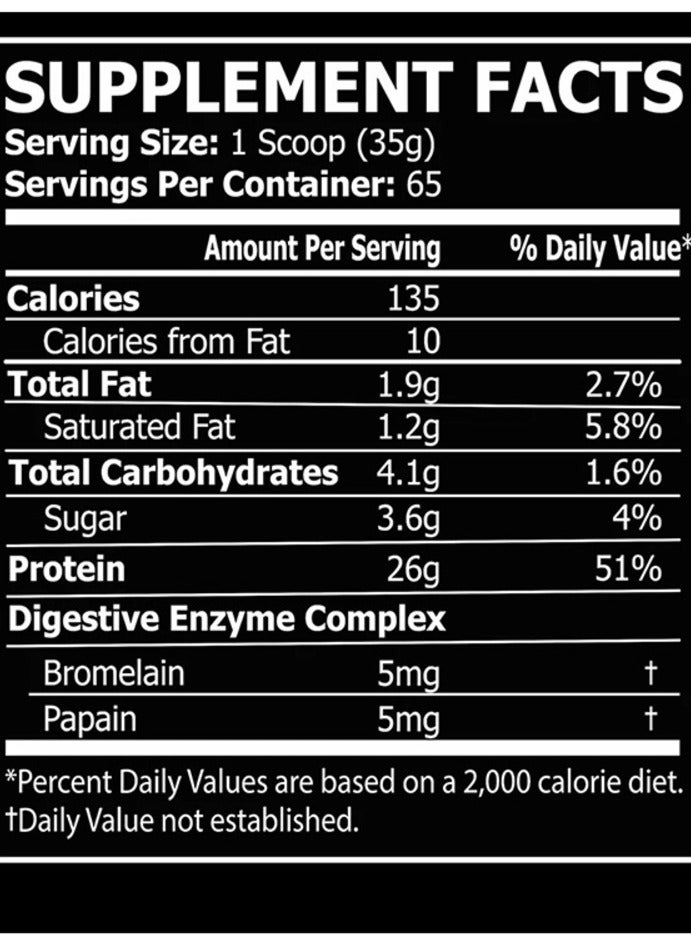 كور تشامبس 100% بروتين مصل الحليب 2.27 كجم بنكهة الشوكولاتة الغنية - Image 2