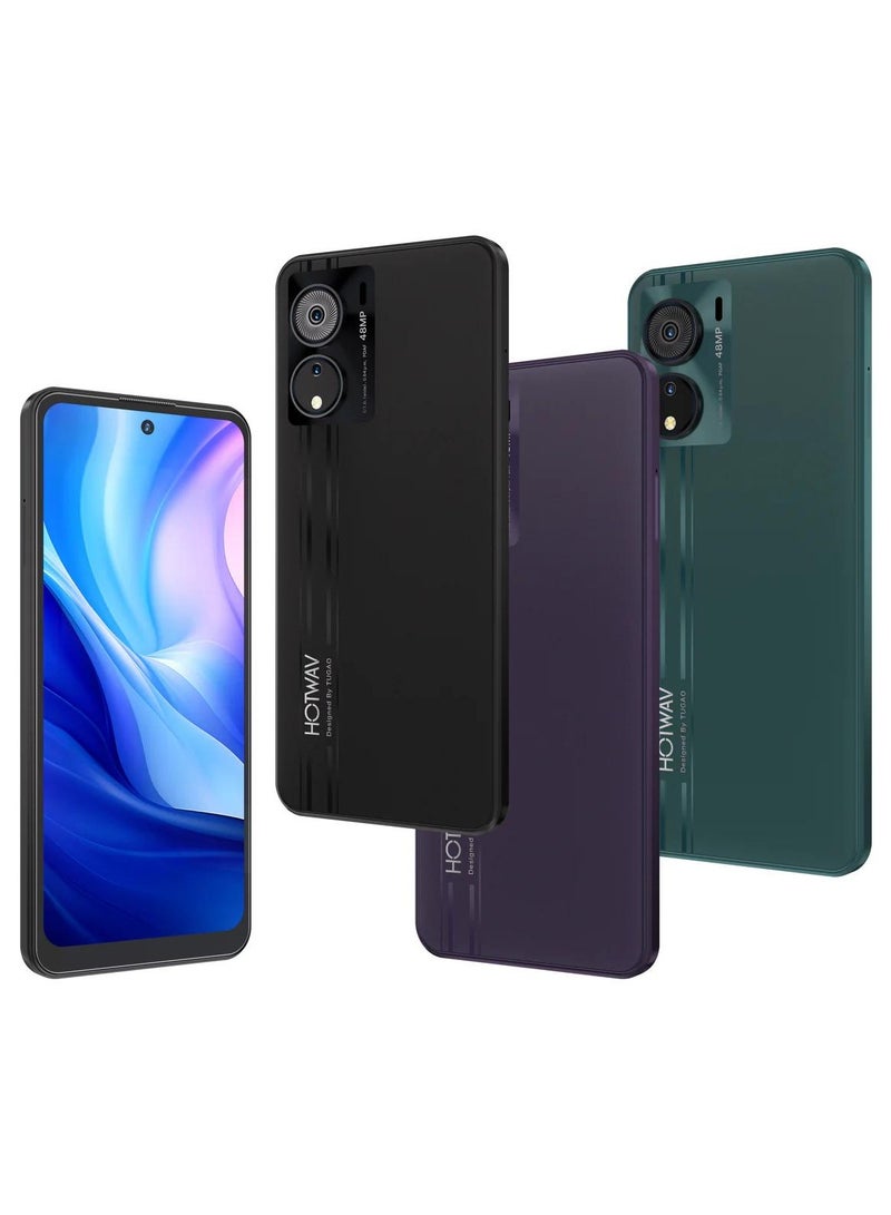 HOTWAV Note 12 EF Smartphone (4+4GB) RAM+128GB ROM 6’8 inch HD+ Display Phantom Black - Image 2