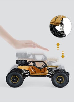 GROIC RC Cars,1:18 Scale Electric Toy All Terrain Remote Control Car, Racing Cars Electric Vehicle,Kids Outdoor Toys Fast Racing Buggy Toy  - Image 3