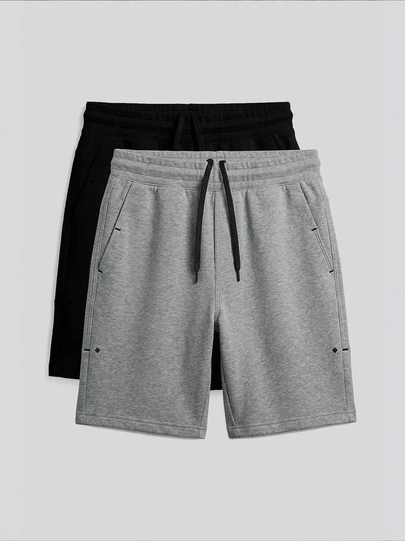 TOMMY Men's Mid Waist Drawstring Shorts