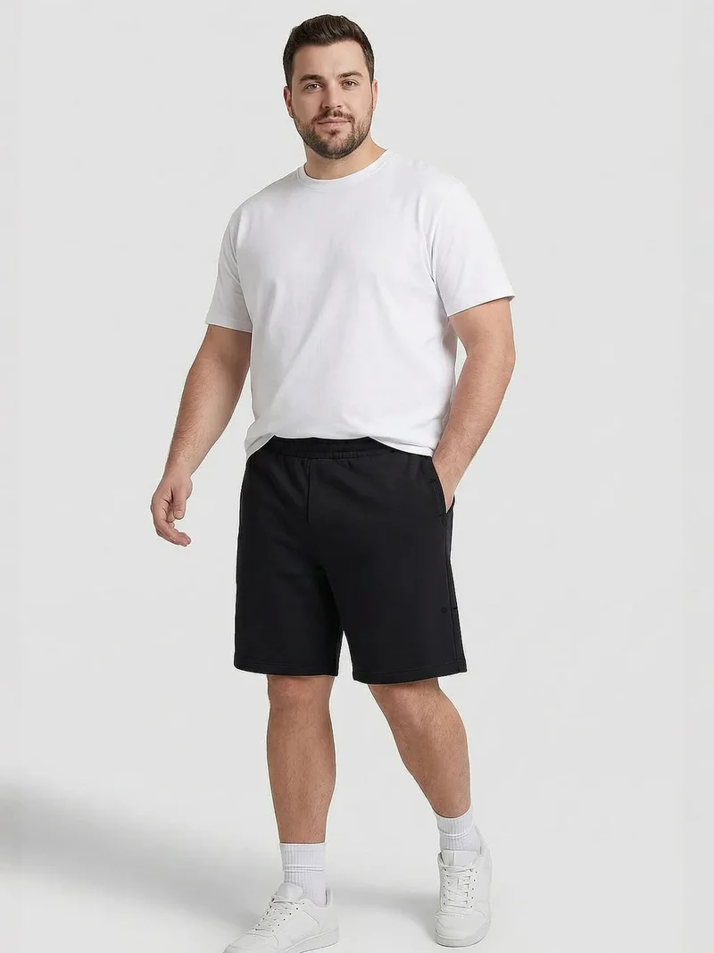 Tommylife Multicolor TOMMY Men's Mid Waist Drawstring Shorts for Men | Best Price UAE