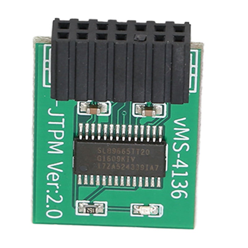 TPM 2.0 Module 14Pin LPC Encryption Processor - Secure Encryption Key Storage for MSI Trusted Platform - Stable Durable 14Pin TPM 2.0 Module for Win BitLocker - Image 1