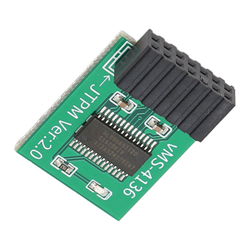 TPM 2.0 Module 14Pin LPC Encryption Processor - Secure Encryption Key Storage for MSI Trusted Platform - Stable Durable 14Pin TPM 2.0 Module for Win BitLocker - Image 5