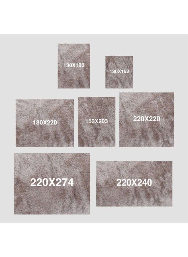 Mintra Lightweight Blanket Bed and Sofa 250 GSM Extra Soft Premium Microfiber Mocha 152x203cm - Image 3