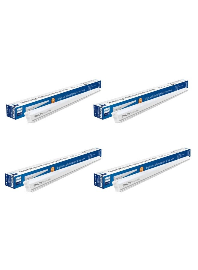Philips 10W LED Cool White Tubelight, Pack Of 4, (919515813927_4) - Image 1
