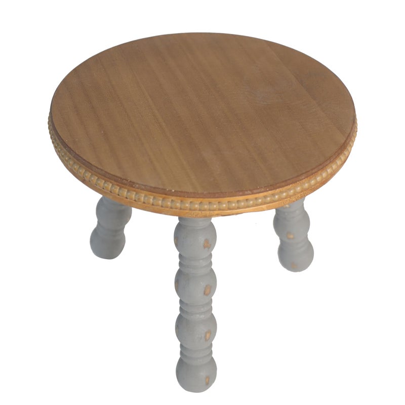 dwellington Wood Morden Farmhouse Plant Stand, 11.8 x 9.4 inches Wooden Rustic Indoor Decorative Display - Image 2