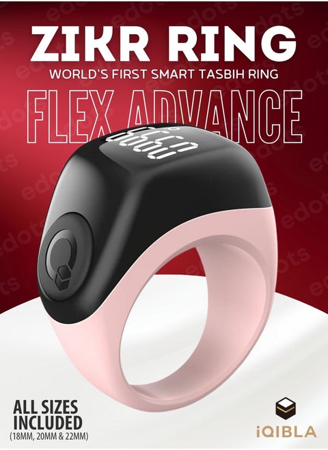 Zikr Ring Flex Advance – Smart Tasbih Counter with Bluetooth Connectivity and Advanced Features