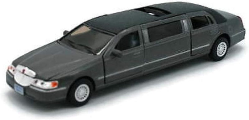 Kinsmart 1/38 Scale Diecast Model of 1999 Lincoln Town Car Stretch Limousine - Image 1