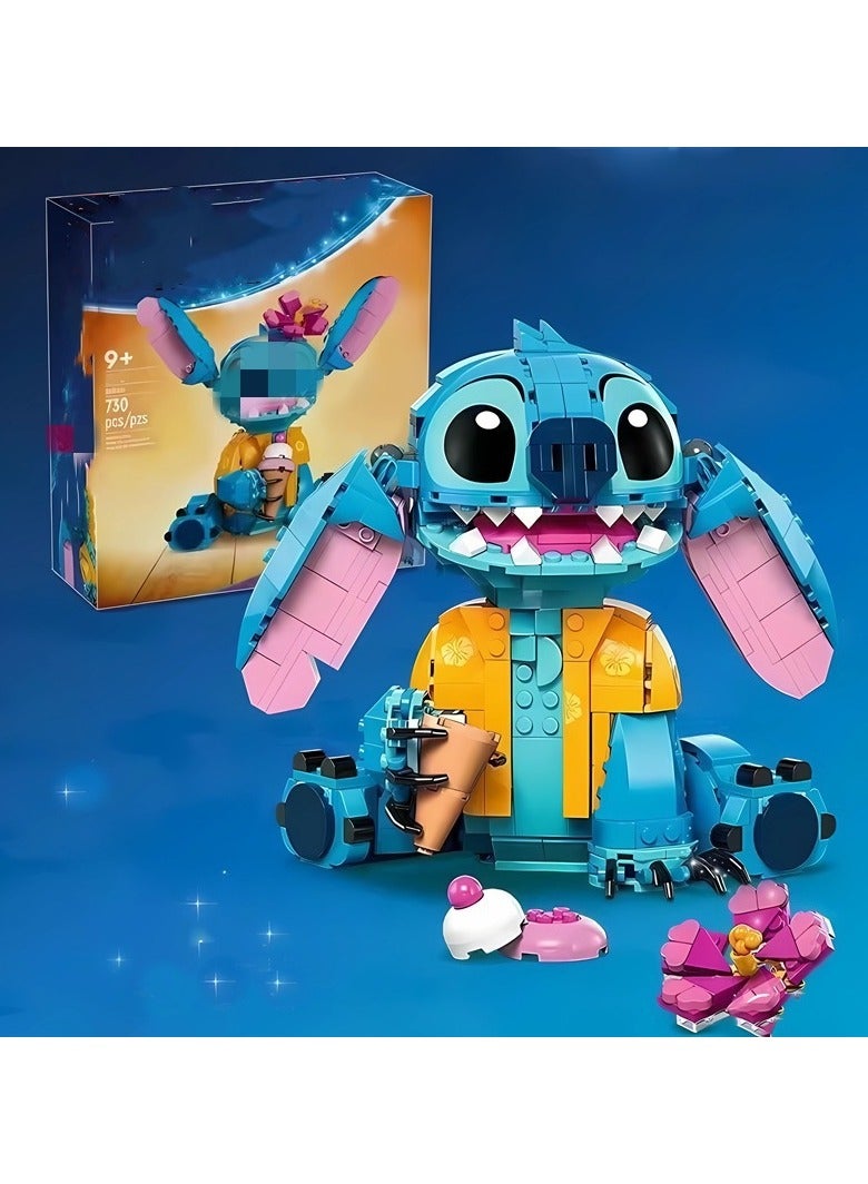 عام 0023 الكرتون أنيمي دي شيني غرزة 249 الأولاد جزيئات صغيرة تجميعها بناء كتلة اللعب 88055 الهدايا للأصدقاء والعائلة والأصدقاء - Image 4