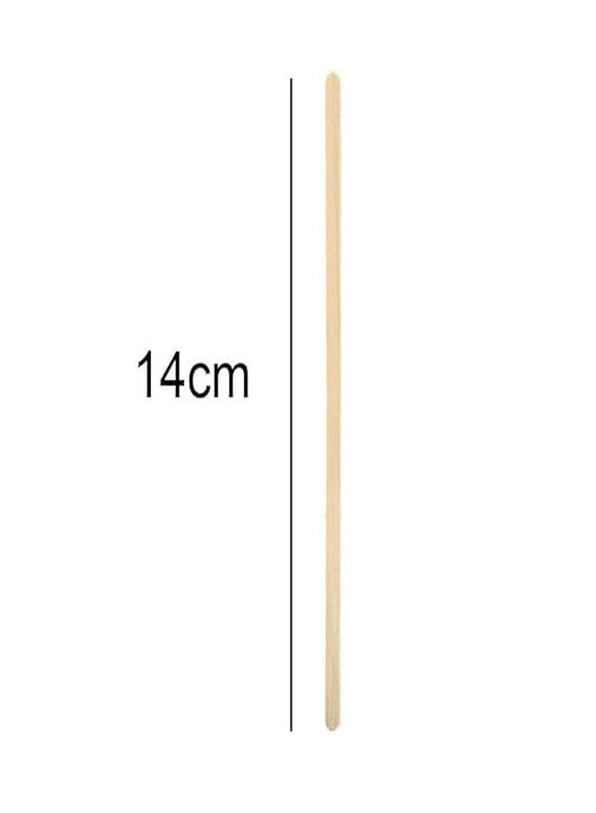 SANWALSA [Pack of 250, 14cm] Coffee Stirrer Sticks | Disposable Wooden Stir Sticks | Ideal for Hot and Cold Beverages - Image 2