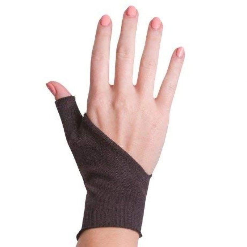 BraceAbility Undersleeve for Plastic Thumb Splint Soft Protective Hand Sock to Wear Under Thumb Wrist Braces