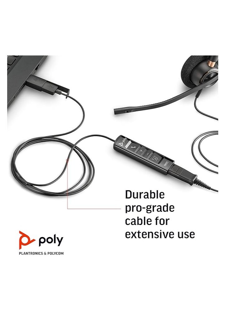 plantronics - Plantronics DA85 USBC Audio Processor BUILT IN USB-A AND USB-CONNECTOR - Image 1