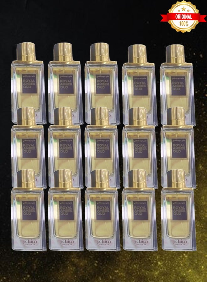 Mash 15 Pieces Royal Amber Oud Perfume 100ml EDP - Image 1