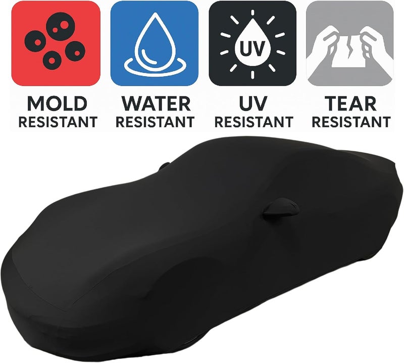 SR1 Performance Ultraguard Stretch Satin Indoor Car Cover for 2012-2023 Porsche 911, Cayman & Boxster - Image 2