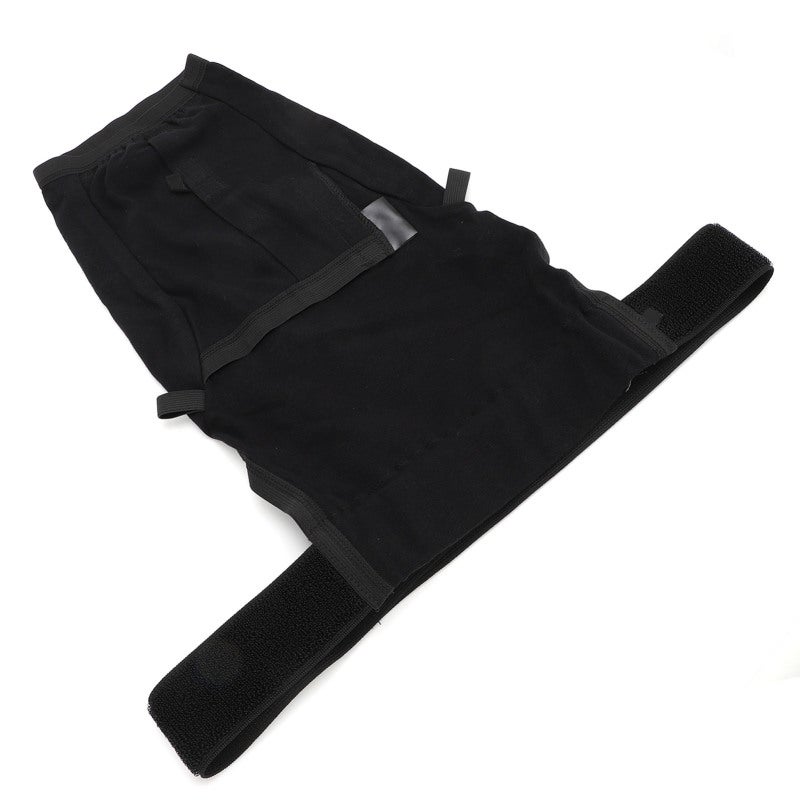Urine Leg Bag Holder Size L Waist Belt Design - Removable Connection Strap Drainage Bag Holder with Concealed Catheter Bag Cover for Incontinence Patients Home Hospital Outdoor Use - Image 2