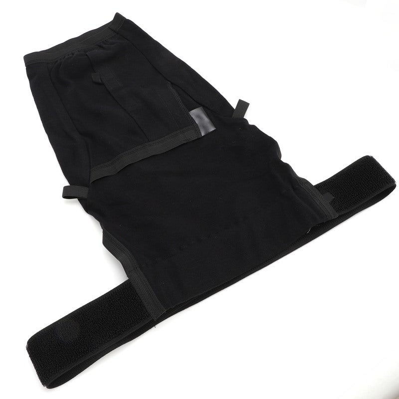 Urine Leg Bag Holder Size L Waist Belt Design - Removable Connection Strap Drainage Bag Holder with Concealed Catheter Bag Cover for Incontinence Patients Home Hospital Outdoor Use - Image 3