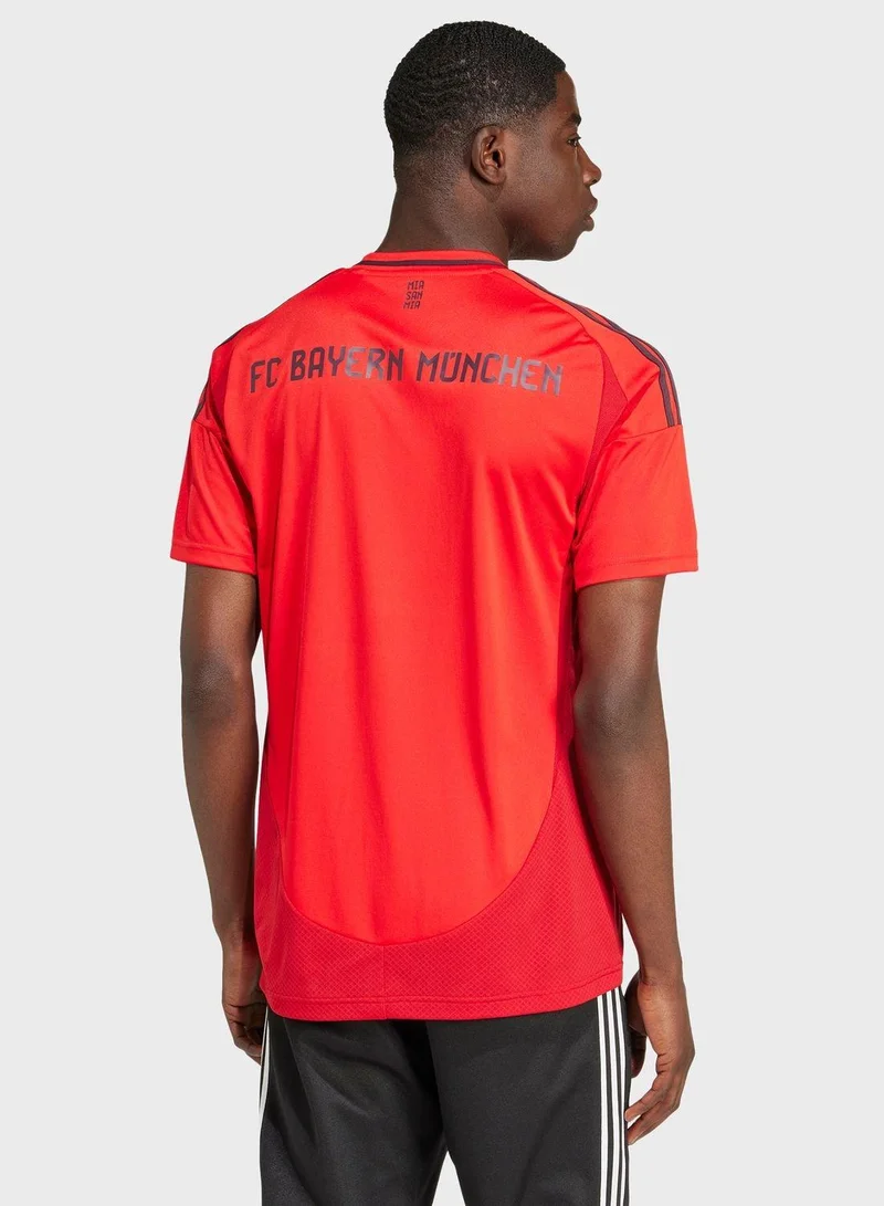 adidas قمصان كرة قدم رجالية حمراء