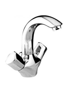 Ideal Standard Ideal Standard Basin Mixer With Bridge 5017 Kenora Nickel 
