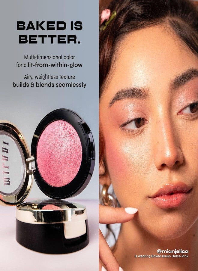 Milani Rose Blush, Powder Blush for Cheeks, Cruelty Free Makeup - Shape, Contour & Highlight Face for a Natural Matte Finish -Romantic Rose - Image 2