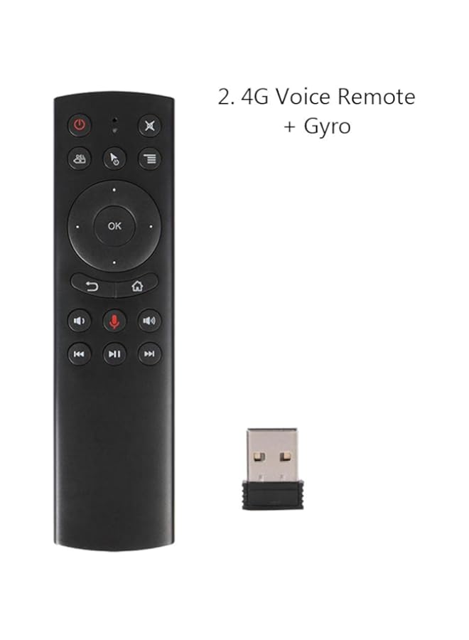 G20S 2.4G Wireless Voice Remote Controller 6 axis Gyroscope Fly Rat Air Mouse for Smart TV Android TV Box Projector PC better than G10S and Mx3 Airmouse