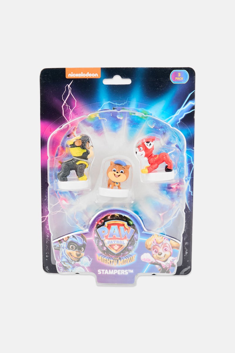 nickelodeon 3 Pcs Paw Patrol The Mighty Movie Stampers Blister, Assorted - Image 1