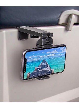 Universal in Flight Airplane Phone Holder Mount, Phone Mount for Car/Table, Hands Free Viewing with Multi-Directional Dual 360 Degree Rotation, Pocket Size Must Have Airplane Travel Essential Accessor - pzsku/Z7E8309FC8B239CD056D6Z/45/_/1716359479/997ba2a7-d5cd-4adc-a2b0-020e732a1acf