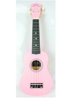 Mike Music 21inch ukulele with  Bag, Strap, Pick, and Extra Strings (Pink)  - Image 2