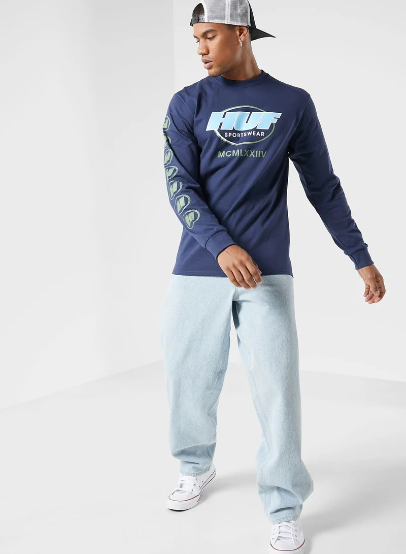 HUF Warm Up Logo T-Shirt