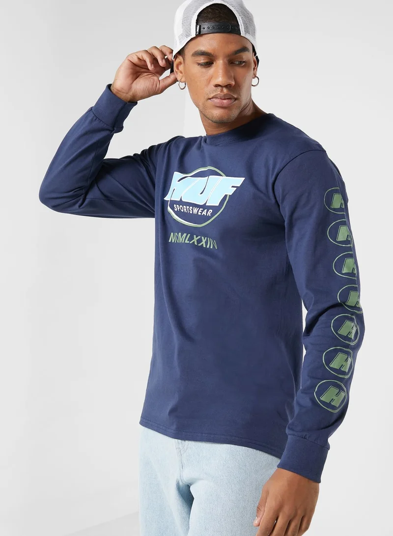 HUF Warm Up Logo T-Shirt