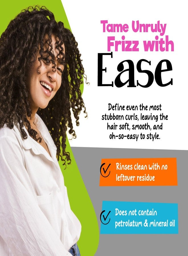 Curly Chic CurlyChic Your Defining Custard - Curl Defining & Moisturizing Styling Cream for Curly, Kinky, Coily, Wavy, & Frizzy Hair - Long-Lasting Hold, Flake-Free, No Crunch, Sulfate & Paraben Free, 12 fl oz - Image 5
