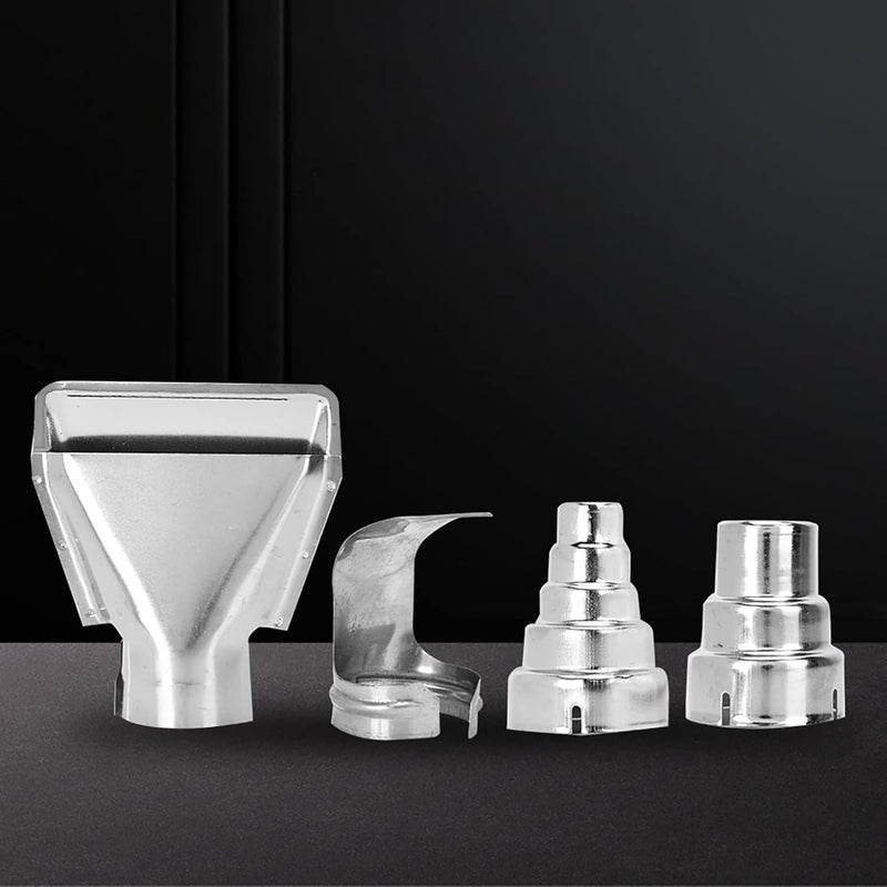 4Pcs Hot Air Accessories, Stainless Steel Nozzles Kit, High Temperature Resistance, for Shrink Wrap Projects, Different Shapes for Artistic Works, Durable - Image 5