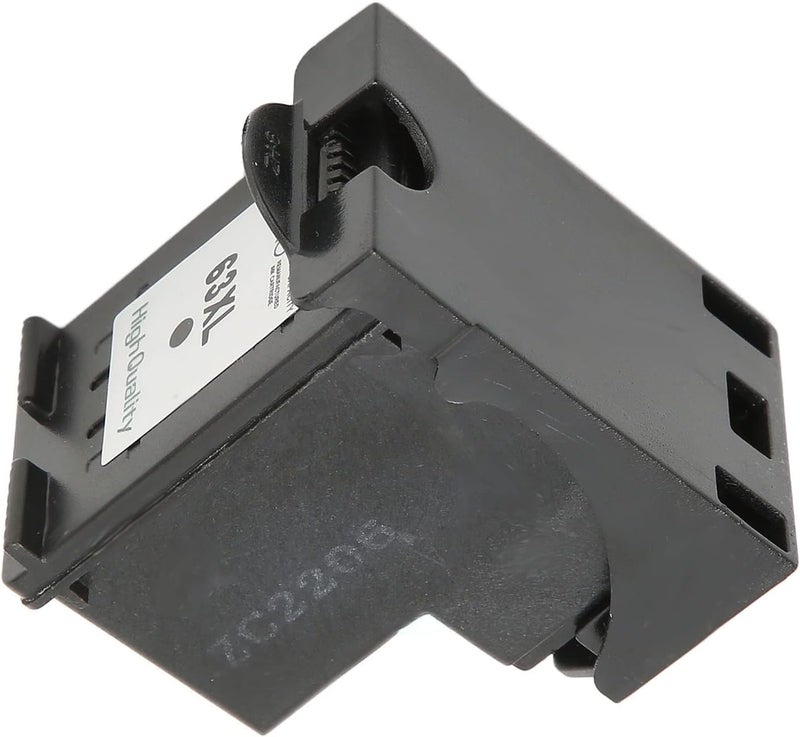 استبدال حبر لطابعات ZJchao Print 4520 4512 4516 OFFICEJET 4650 3830 5255 DESKJET 3634 (لون أسود، حجم H 63XLBK) - Image 4