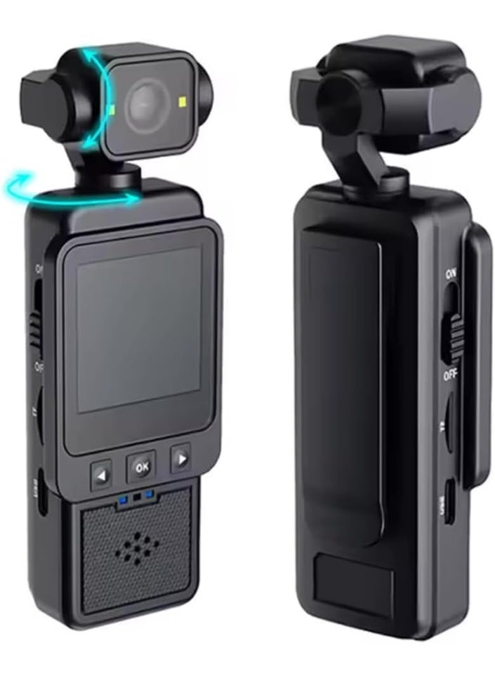 1080P HD Action Camera Wifi 1.54 Inch Screen Sport Action Cam 360° Rotatable Len for Helmet Travel Bicycle Driver Video Recorder