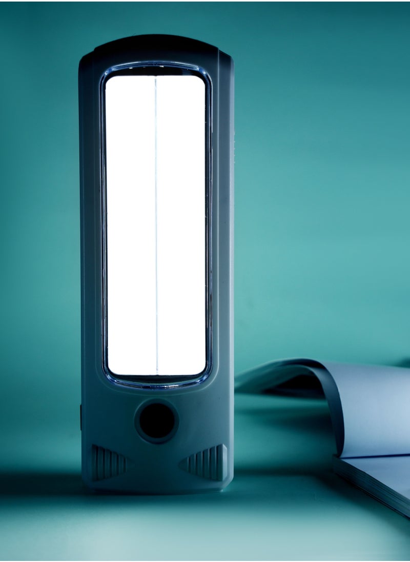 Olsenmark Olsenmark LED Rechargeable Emergency Lantern,Two Tube Use 32+32 SMD - Light Dimmer Function - Portable, Lightweight & Carry Handle - Indoor/Outdoor Use  - Image 3