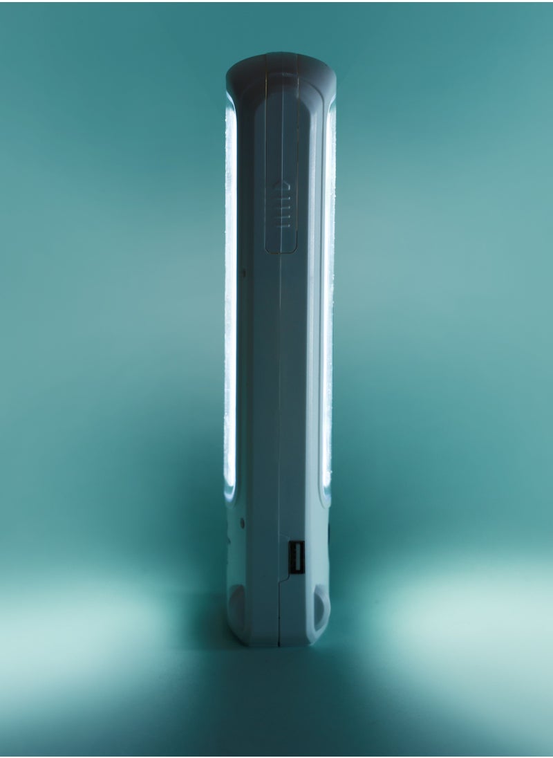Olsenmark Olsenmark LED Rechargeable Emergency Lantern,Two Tube Use 32+32 SMD - Light Dimmer Function - Portable, Lightweight & Carry Handle - Indoor/Outdoor Use  - Image 4