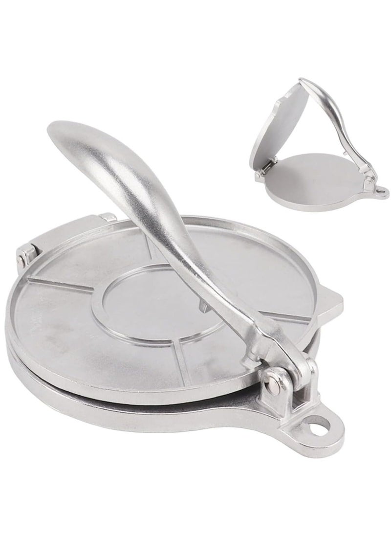 Generic - Roti Maker, Chapatti Maker, Dough Press  Tortilla, Roti Maker Machine Stainless Steel Nonstick Easy to Use Multifunctional Design Durable & Safe Perfect for Home Cooking - Image 1