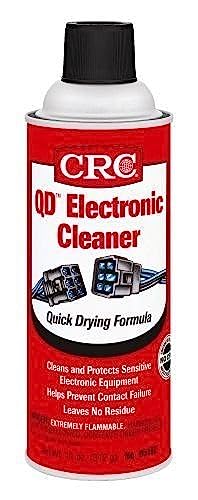CRC 05103-Case 5103 Quick Dry Electronic Cleaner, 11 oz, 12 Pack - Image 1
