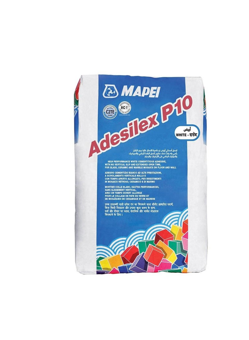 MAPEI Mapei Adesilex P10 Tile Glue White 25Kg