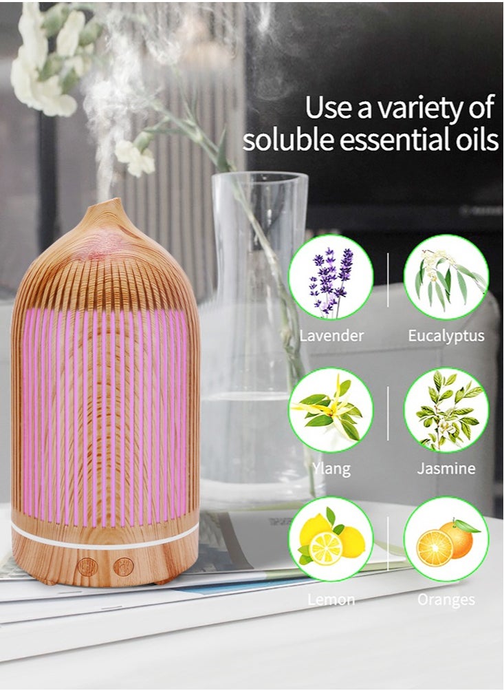 Perfii 200ml Ultrasonic Aroma Essential Oil Diffuser for Home, Bedroom and Office  - Image 2