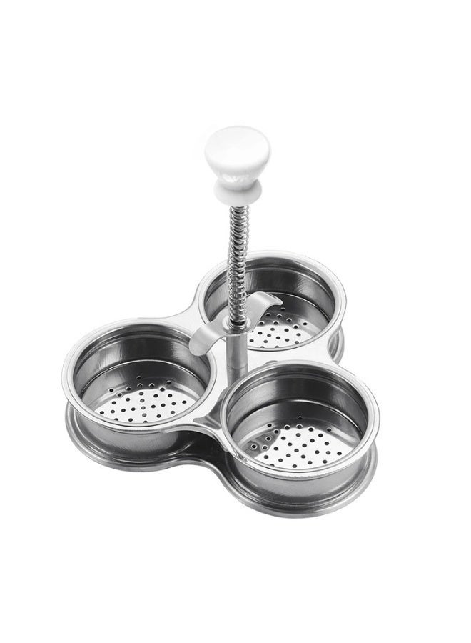 general Stainless Steel Egg Steamer Mold Egg Boiler Tool for Soft Boiled Eggs Poached Eggs Breakfast Cooking - Image 1