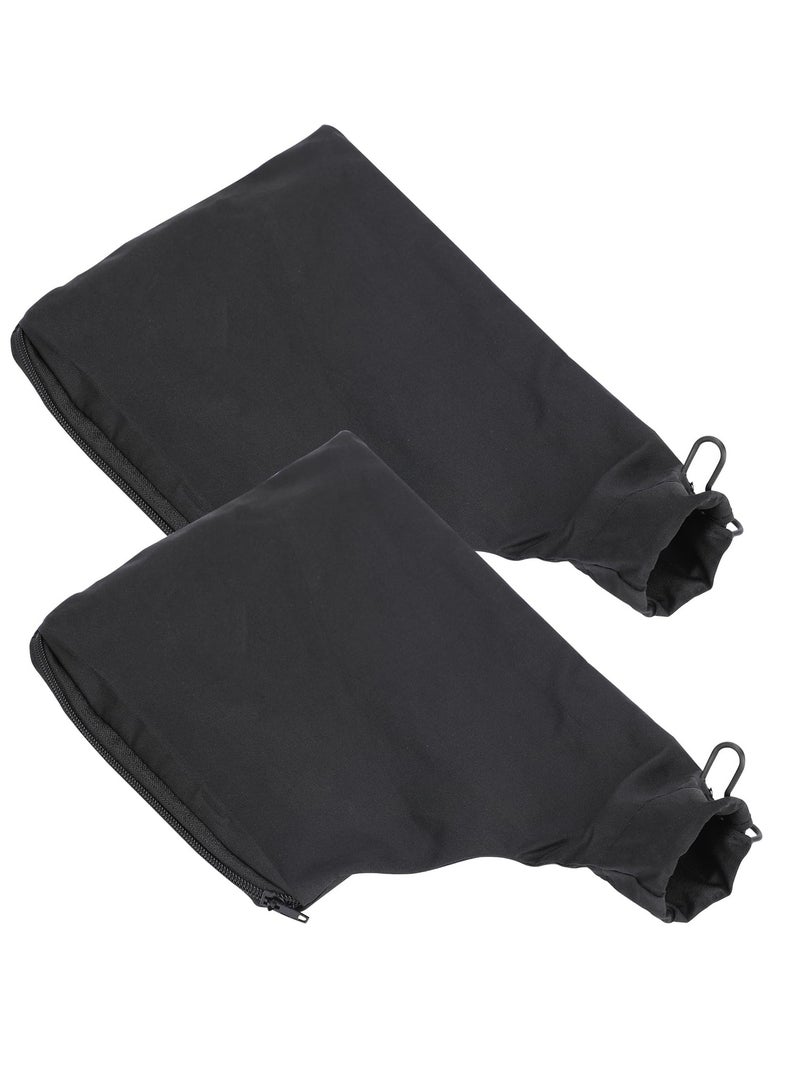 Miter Saw Dust Bag, 2 Pack Table Saw Dust Collect Bag, with Zipper and Wired Adjustable Stand Dust Bag for Belt Sander Parts Diagonal Saw Miter Saw Accessories  - Image 1