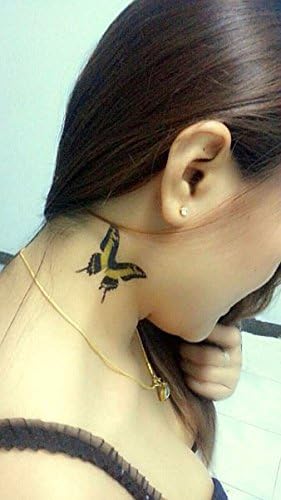 Butterfly Utopia تاتو فراشات مؤقتة ملونة - 5 أوراق - من باترفلاي يوتوبيا - Image 5