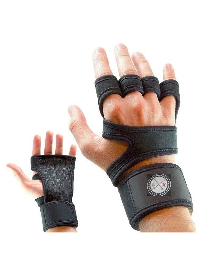 Generic Cross Training Gloves for Men & Women – Breathable Weightlifting Gloves with Wrist Support, Anti-Slip Palm Grip & Full Hand Protection – Ideal for Gym, Workout, Pull-Ups, CrossFit, Powerlifting & Fitness  - Image 1